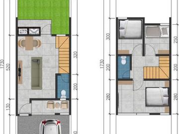 Rumah 2 Lantai di Ciwastra dkt Tol Gedebage, Metro Indah Mall