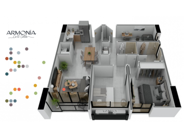 APARTAMENTO EN PROYECTO EN BELLA VISTA, ARMONIA
