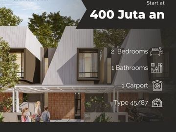 Harga Ekonomis 400 Juta an Lokasi Strategis Konsep Ala Jepang Booking Segera Unitnya