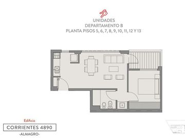 Departamento - Villa Crespo-  a estrenar