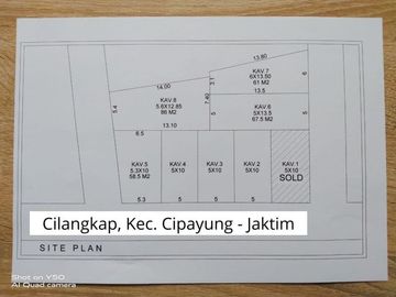 Rumah murah siap huni dekat sekolah di cilangkap jakarta