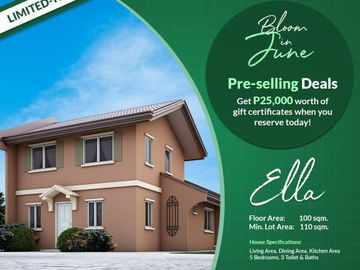 Ella House and Lot in Alfonso, Cavite