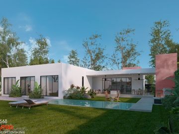 3 Preciosas casas en preventa en Dzidzil-Há