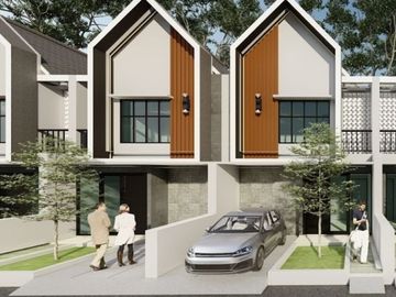 Rumah cluster murah free Bphtb Dp ringan di Cimanggis Depok