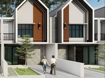 Rumah cluster murah free Bphtb Dp ringan di Cimanggis Depok