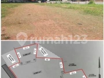 Djual Tanah 6400 m2 SHM Cocok Untuk Usaha di Rawabuntu, BSD Tangerang Selatan
