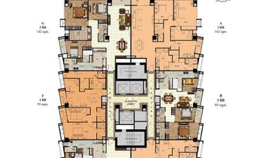FOUR SEASON RIVIERA FOR SALE 1BEDROOM BINONDO