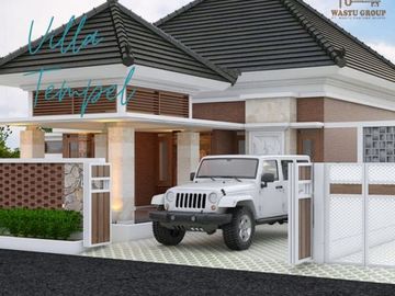 RUMAH PREMIUM TERSEDIA PRIVAT POOL DI SLEMAN, LOKASI STRATEGIS TEPI JALAN