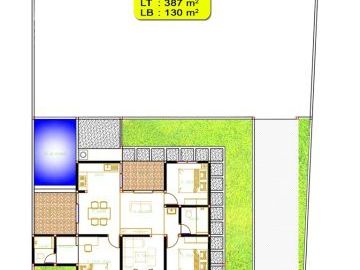 RUMAH PREMIUM TERSEDIA PRIVAT POOL DI SLEMAN, LOKASI STRATEGIS TEPI JALAN