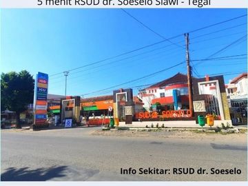 Kavling Standar Perumahan: Dekat Komplek Pemda Slawi