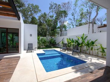 Estilo de vida exterior, 2 terrazas, alberca privada, acabados de lujo, cuarto i