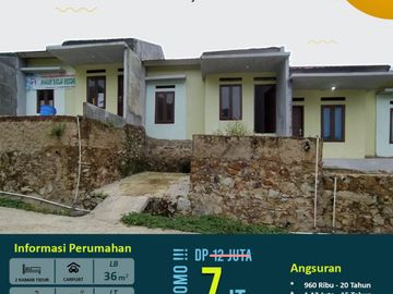 rumah kamar 2 di sukabumi Bnadar Lampung