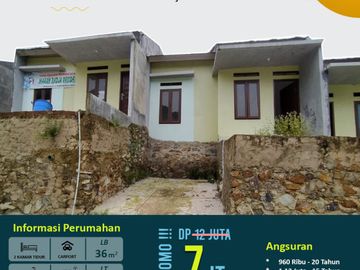 rumah kamar 2 di sukabumi Bnadar Lampung
