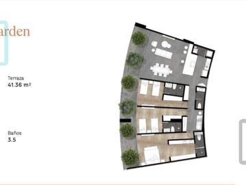 DEPARTAMENTO EN VENTA TORRE OHRUS COLONIA SANTA MARIA MONTERREY