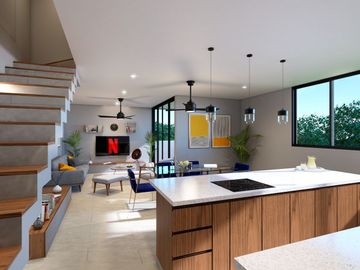 Departamento en venta  Mérida Yucatán, Táabal Temozón Norte
