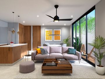 Departamento en venta  Mérida Yucatán, Táabal Temozón Norte