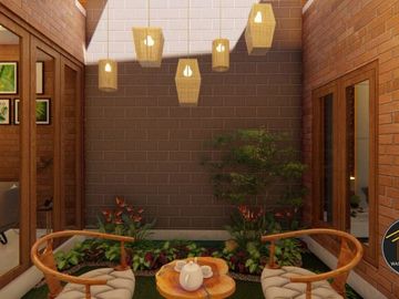 RUMAH TERMURAH DI PRAMBANAN DESIGN KLASIK MODEREN