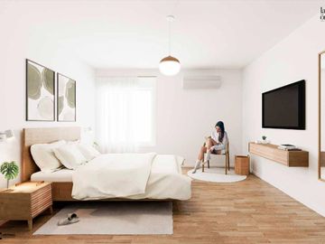 Venta apartamento a estrenar de 1 dormitorio con terraza en La Blanqueada, Montevideo