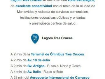 Venta apartamento a estrenar de 1 dormitorio con terraza en La Blanqueada, Montevideo