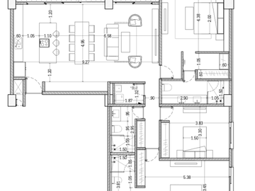 Departamento en Venta en Mérida, Arthouse, Altabrisa ( 3 Rec)