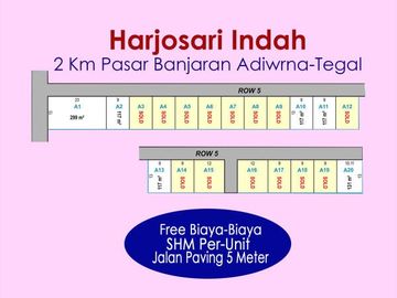 2 Km Pasar Banjaran Tanah Dijual Adiwerna Tegal