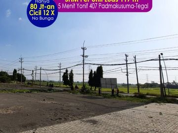 2 Km Pasar Banjaran Tanah Dijual Adiwerna Tegal