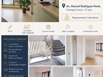 Estudio, excelente Ubicación y precio.