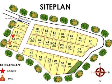 RN Rumah Baru 1 dan 2 Lantai Dalam Cluster Jatijajar