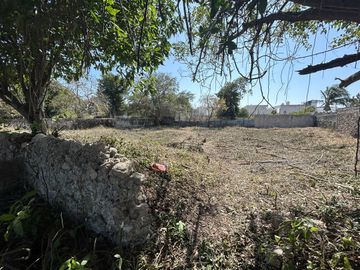 Terreno con fachada Colonial en San Roman