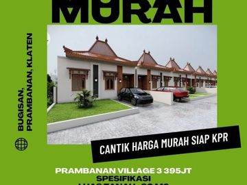 Jual Hunian Megah Limasan Harga Murah Di Prambanan