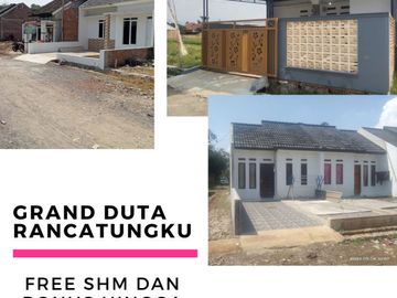 perumahan grand duta rancatungku, lokasi anti banjir, free shm