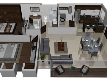 Departamento en Venta o Renta