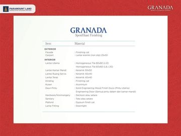 Granada @Alicante Minimalis 2 Lantai di gading Serpong