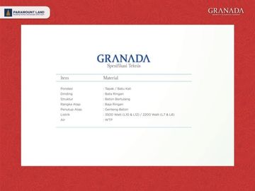 Granada @Alicante Minimalis 2 Lantai di gading Serpong