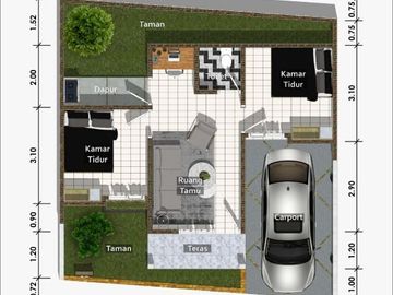 RUMAH TERMURAH SIAP BANGUN DEKAT PASAR GODEAN,YOGYAKARTA