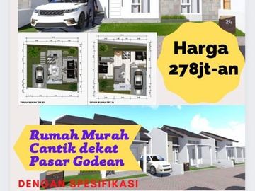 RUMAH TERMURAH SIAP BANGUN DEKAT PASAR GODEAN,YOGYAKARTA