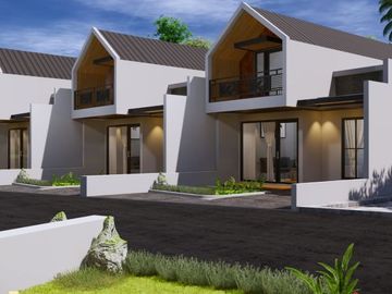 Dijual Rumah Murah Scandinavian Mezzanin di Dekat Candi Prambanan