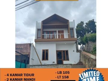 JUAL BU! RUMAH PINGGIR JALAN DEKAT UBERTOS