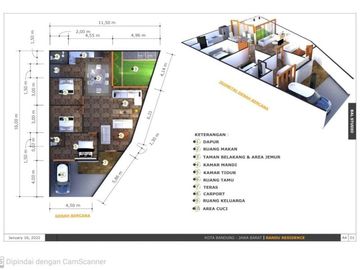 Rumah baru indent murah 140m Cisaranten Arcamanik Bandung
