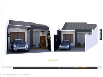 Rumah baru indent murah 140m Cisaranten Arcamanik Bandung