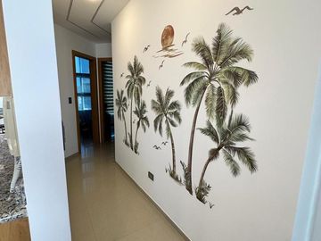 VENDO HERMOSO DEPARTAMENTO FULL AMOBLADO EN TONSUPA EXCELENTE VISTA