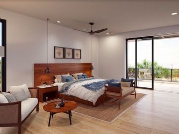 Penthouse con alberca privada, cuarto de servicio con baño,club de playa, campo