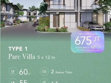 Rumah Dijual di Cendana Parc Lippo Karawaci