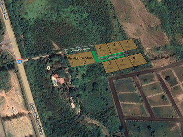 Olón, 3 terrenos residenciales fraccionados, zona de alta plusvalía, vía Olón/Curia