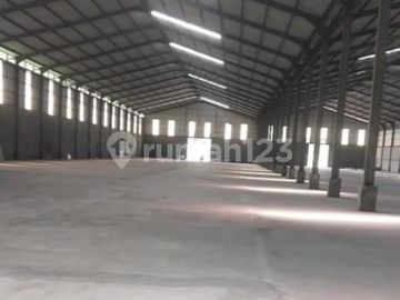 Gudang Bebas Banjir Akses Kontener 40 Feet.di Balaraja Timur Tangerang