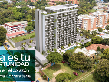 apartaestudio en venta en pance. Cod V12232