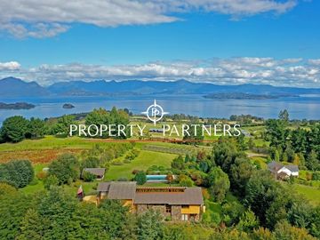 Casa con hermosa vista y acceso al Lago Ranco