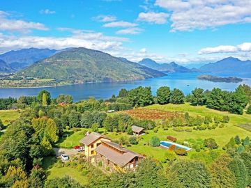 Casa con hermosa vista y acceso al Lago Ranco