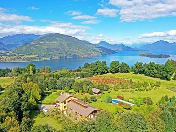 Casa con hermosa vista y acceso al Lago Ranco