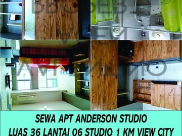 FURNISHED Apartemen Studio Anderson Pakuwon Mall
